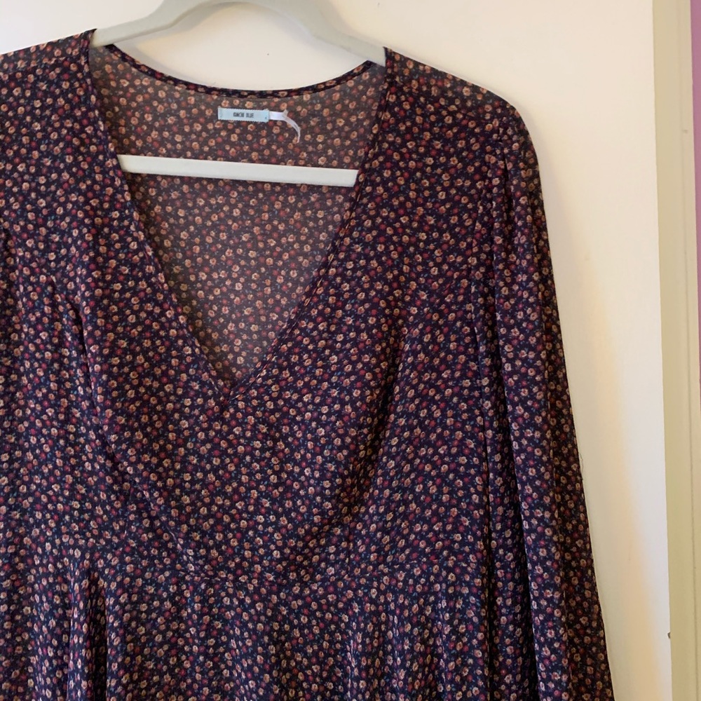 Kimchi blue/Urban Outfitters floral sleeve dress